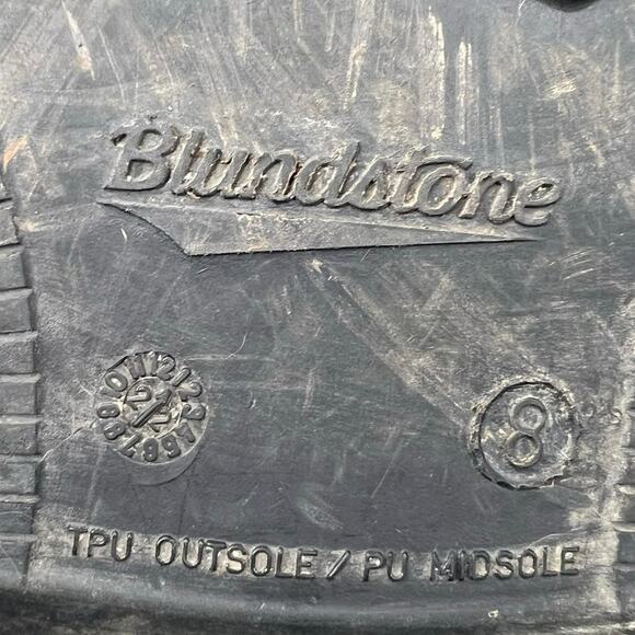 Blundstone Women’s 1910 Steel Grey Leather Chelsea Boot Size 8 US 10 - Picture 10 of 10